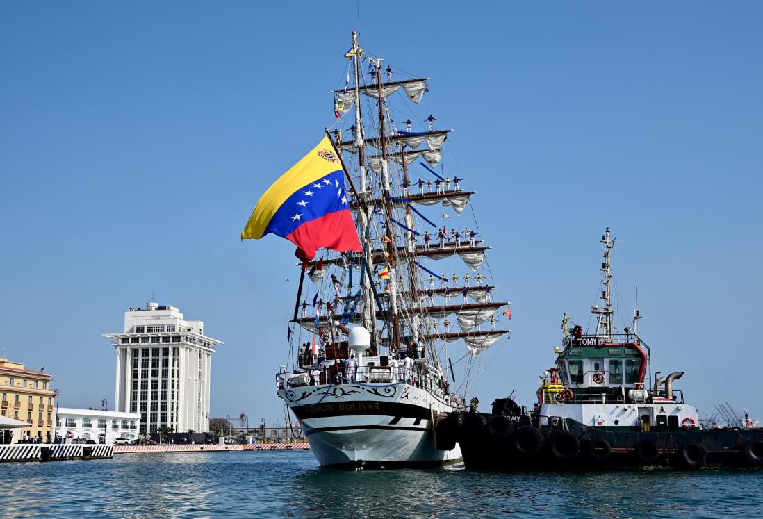 Por esta razón se encuentra el buque Simón Bolívar de Venezuela en el puerto de Veracruz