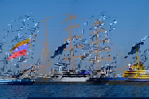Por esta razón se encuentra el buque Simón Bolívar de Venezuela en el puerto de Veracruz