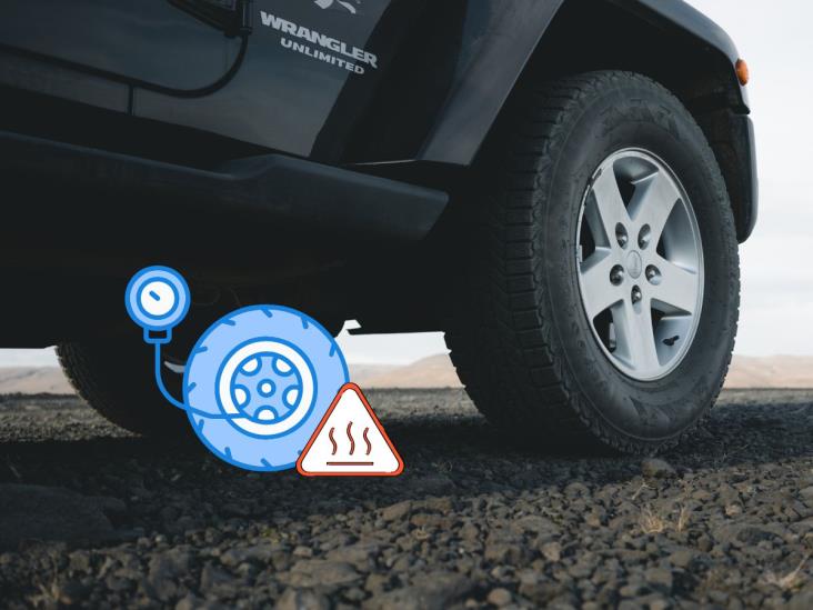 ¿Qué presión deben tener las llantas de un auto en temporada de calor?