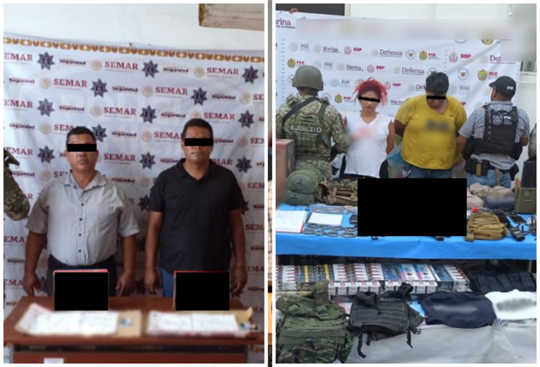 Semar detiene a dos personas con identificaciones falsas de policías en Xalapa, Veracruz