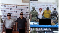 Semar detiene a dos personas con identificaciones falsas de policías en Xalapa, Veracruz