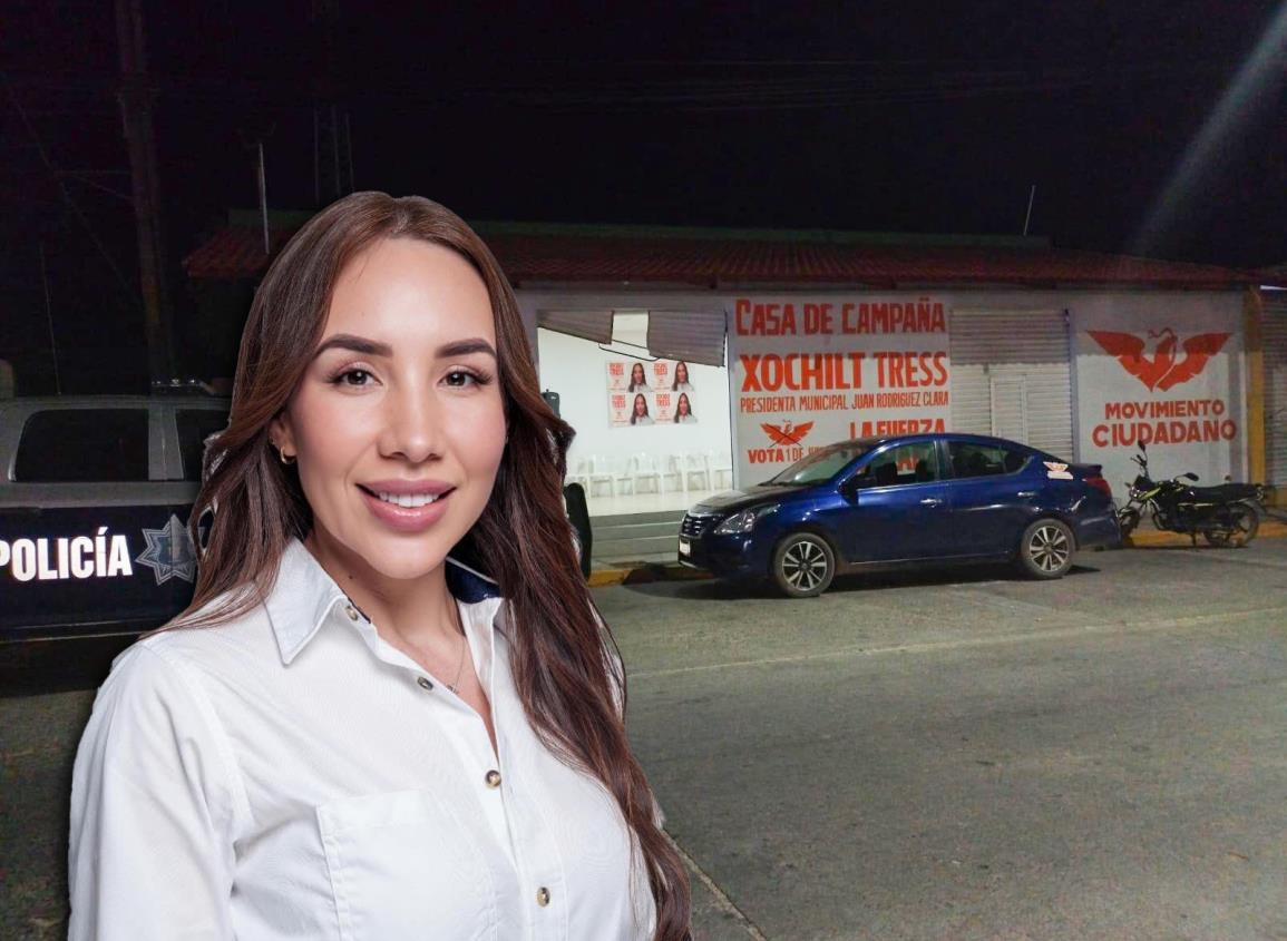 Atacan casa de campaña de Xóchitl Tress en Rodríguez Clara; muere periodista | VIDEO