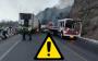 Cerrada, autopista Puebla-Orizaba por accidente en Cumbres de Maltrata