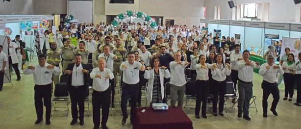 Inicia feria de salud del IMSS Veracruz Norte; para prevención y detección de enfermedades