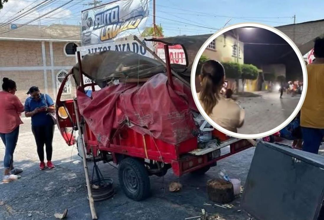 Agreden a vendedor de piñas en Tehuacán; vecinos incendian casa de supuestos agresores