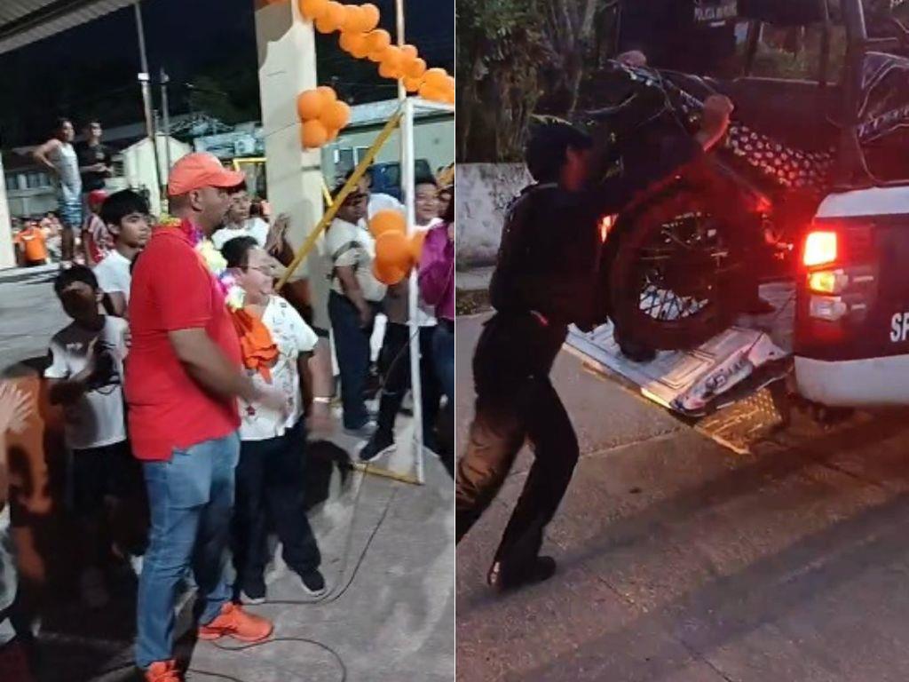 Así fue frustrado el posible ataque contra Chucho Uribe en Las Choapas; ¡habían familias y niños!