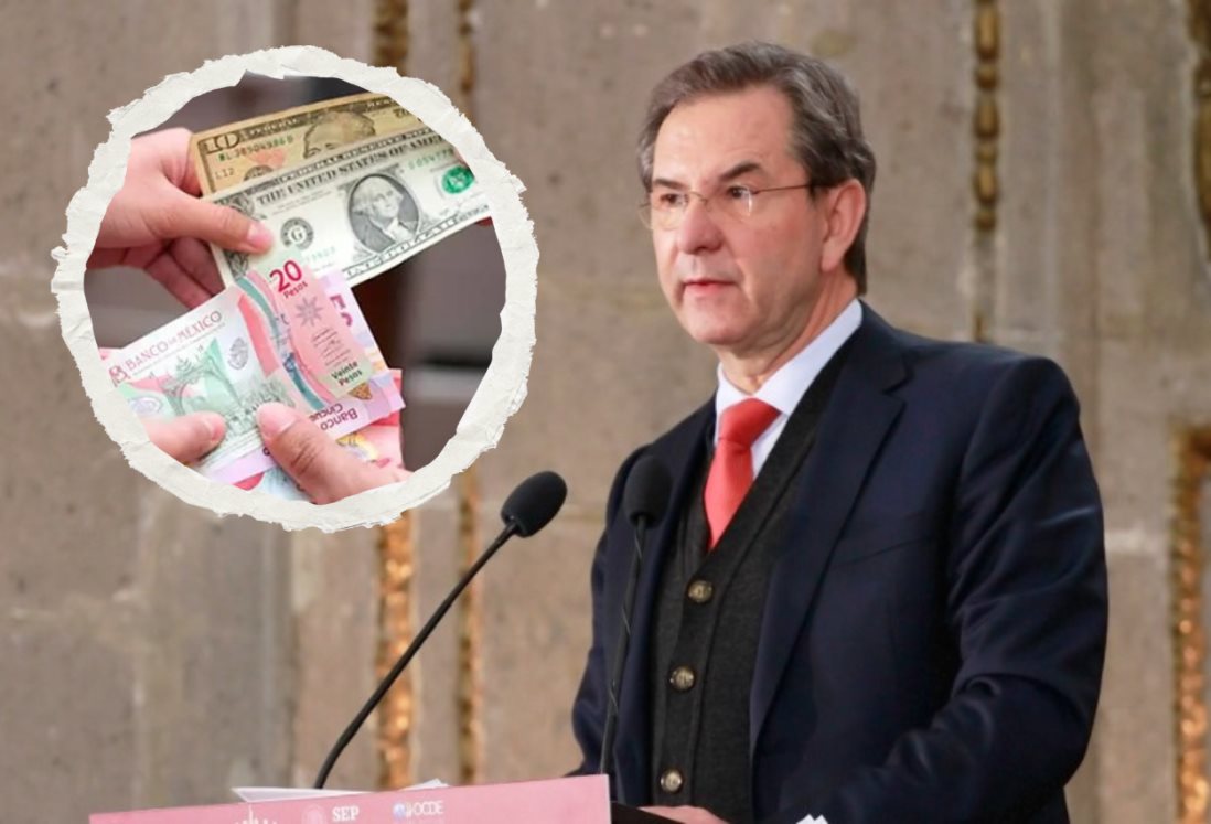 Esteban Moctezuma celebra reducción en EU a impuesto a remesas