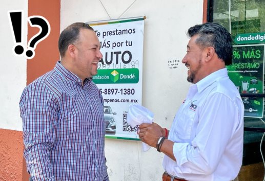 En Perote, causa polémica el encuentro entre Fernando Ortega y Vinicio Ascencio