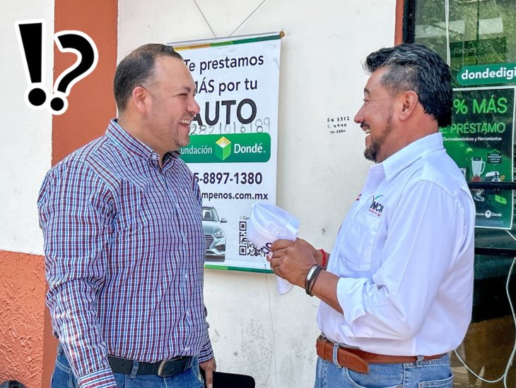 En Perote, causa polémica el encuentro entre Fernando Ortega y Vinicio Ascencio