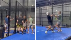 Hombres se pelean dentro de un club de pádel en Costa Rica | VIDEO