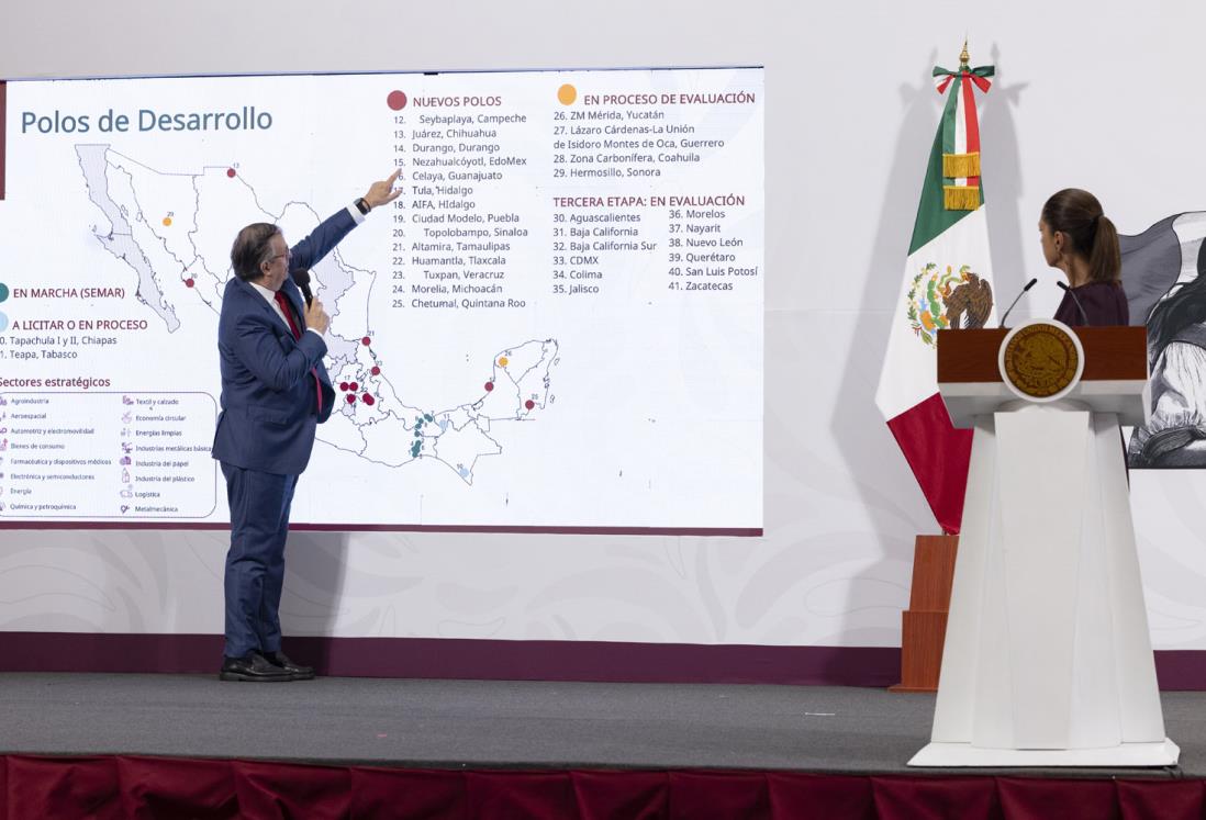 Inversión Extranjera Directa  llega a un nivel máximo de 21 mil 400 millones de dólares: Marcelo Ebrard