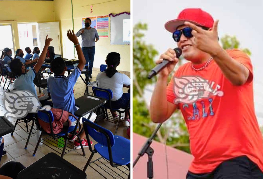 Mizteriuz, el profesor de Veracruz usa el rap para enseñar y se vuelve viral en redes sociales