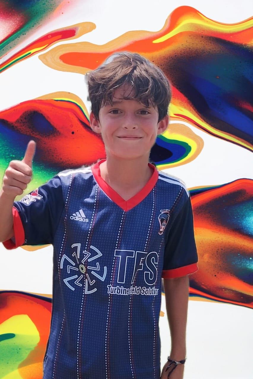 Patricio Yacotu sueña en grande dentro del futbol