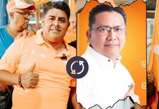 José Luis Pérez Salinas relevaría a Elvis Ventura como candidato de MC en Nanchital