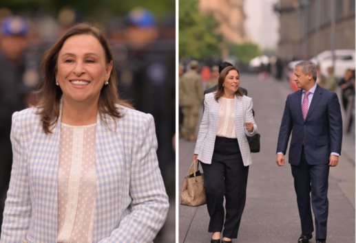Rocío Nahle asiste a reunión con Claudia Sheinbaum en Palacio Nacional (+VIDEO)