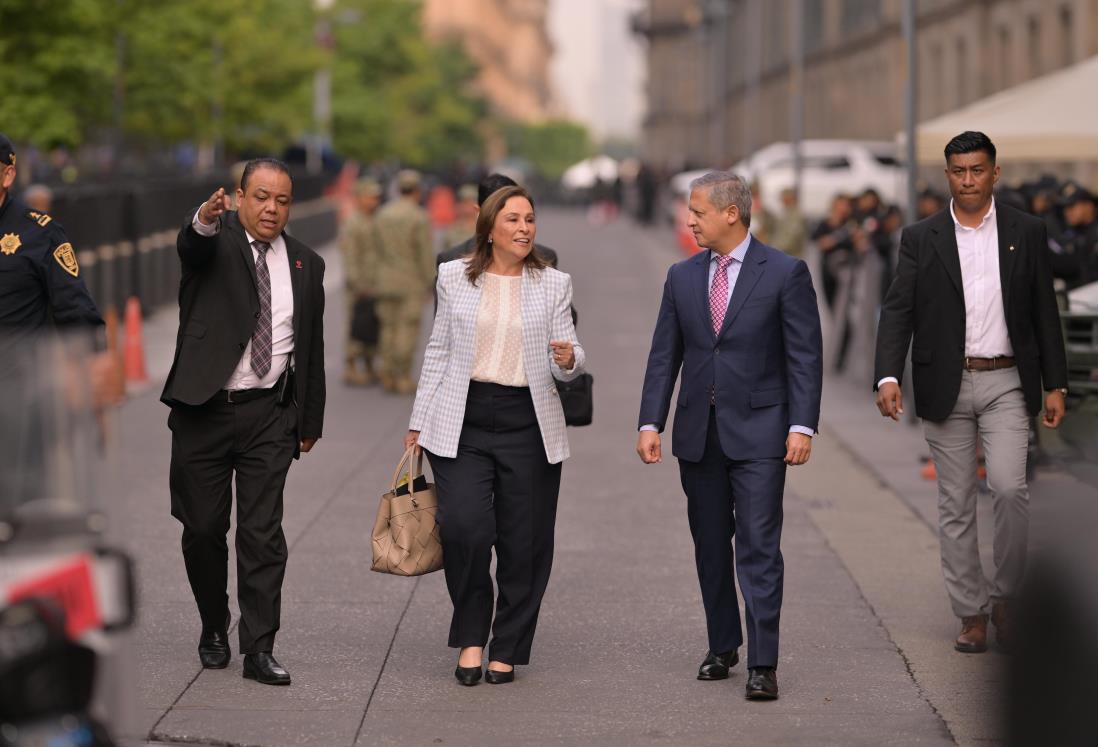 Rocío Nahle participa en reunión de seguridad con presidenta Claudia Sheinbaum