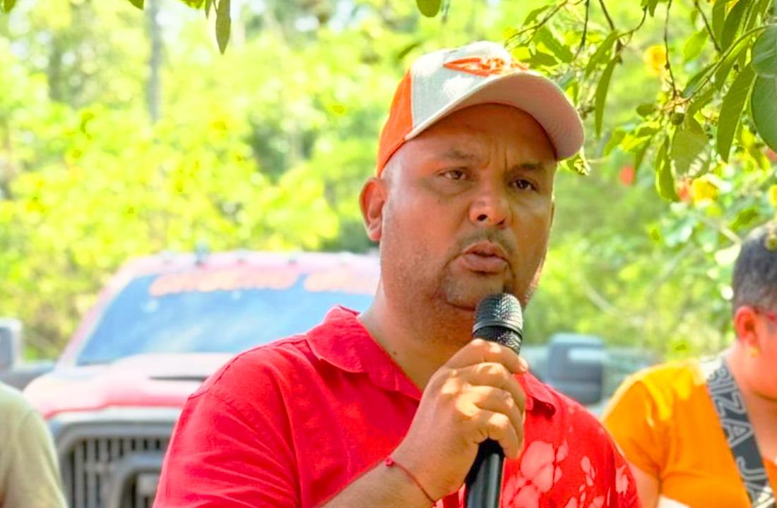 Detienen a hombres armados en mitin de Jesús Uribe, candidato de MC en Las Choapas