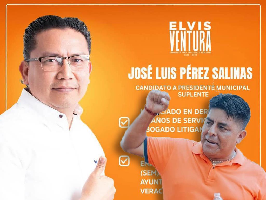 Elecciones 2025: Asume la candidatura de MC en Nanchital José Luis Pérez Salinas