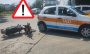 Motociclista se lesiona al chocar con un taxi en Córdoba