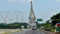 Mantenimiento en Puente Coatzacoalcos II genera tráfico lento ¿cuál es la vía alterna?