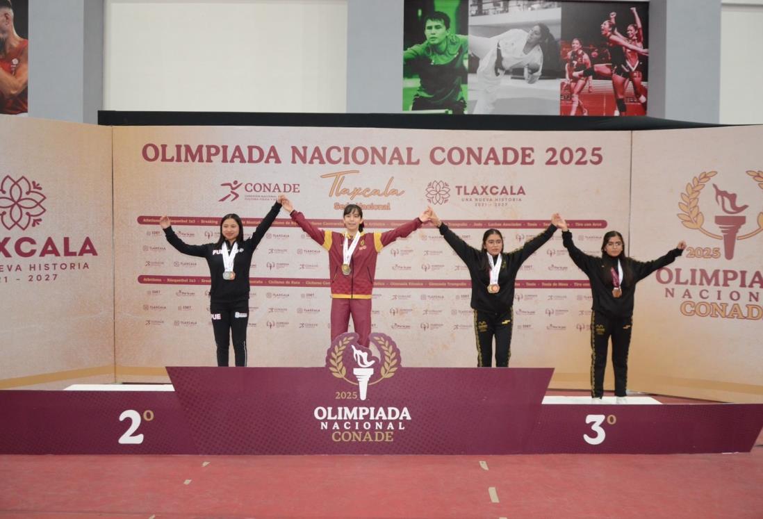 Brilla Alexa Alejandre en Olimpiada Nacional