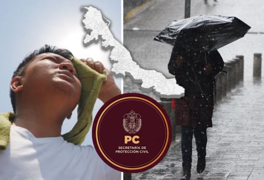¡Saca el paraguas! Tras ola de calor, aumenta probabilidad de lluvias en Veracruz: PC