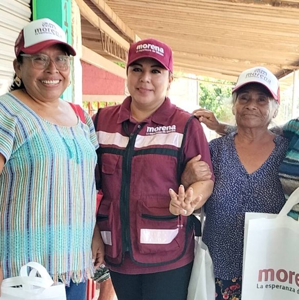 MORENA y PVEM presentan propuesta para sustituir la candidatura de Texistepec tras homicidio de Yesenia Lara