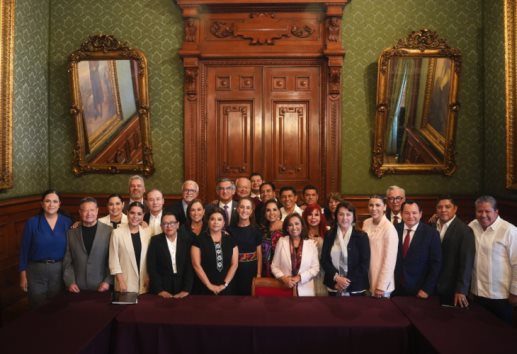Rocío Nahle asiste a reunión para abordar avances del programa IMSS-Bienestar