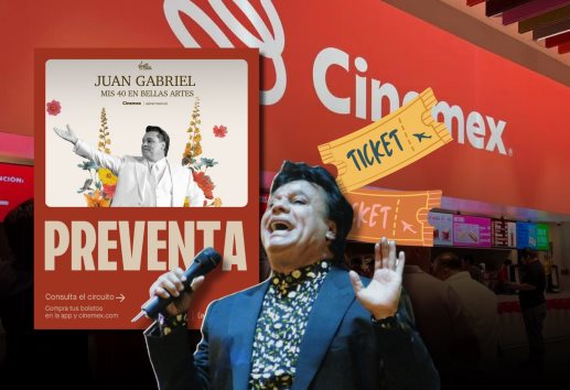 Juan Gabriel en Cinemex Xalapa: Fechas disponibles y costo de los boletos para Mis 40 en Bellas Artes 