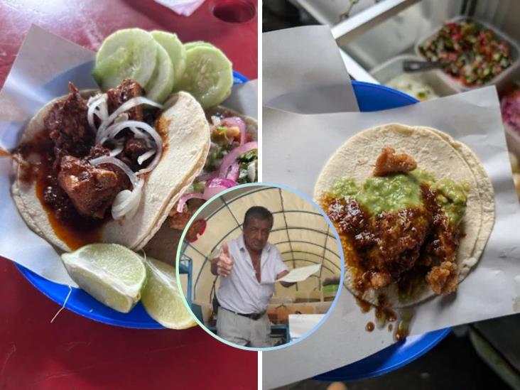 ¿Quién es el dueño de los tacos de guisado más famosos de Xalapa?
