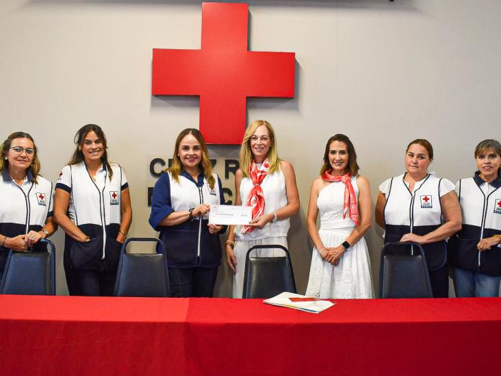 El Comité de Damas de CMIC Veracruz Puerto realiza importante donativo para la Cruz Roja Veracruz-Boca del Río