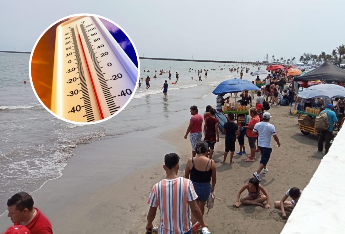 A esta hora será la temperatura máxima en Veracruz HOY sábado 24 de mayo