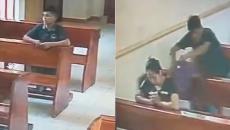 Captan robo dentro de la parroquia San Martín Obispo en Acayucan | VIDEO