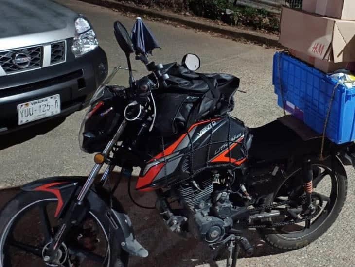 Nuevamente reportan un robo de moto en Minatitlán