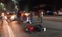 Derrapa joven mujer motociclista en Amatlán; la reportan grave