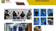 Detienen a mujer y aseguran objetos durante un cateo realizado en la ciudad de Veracruz
