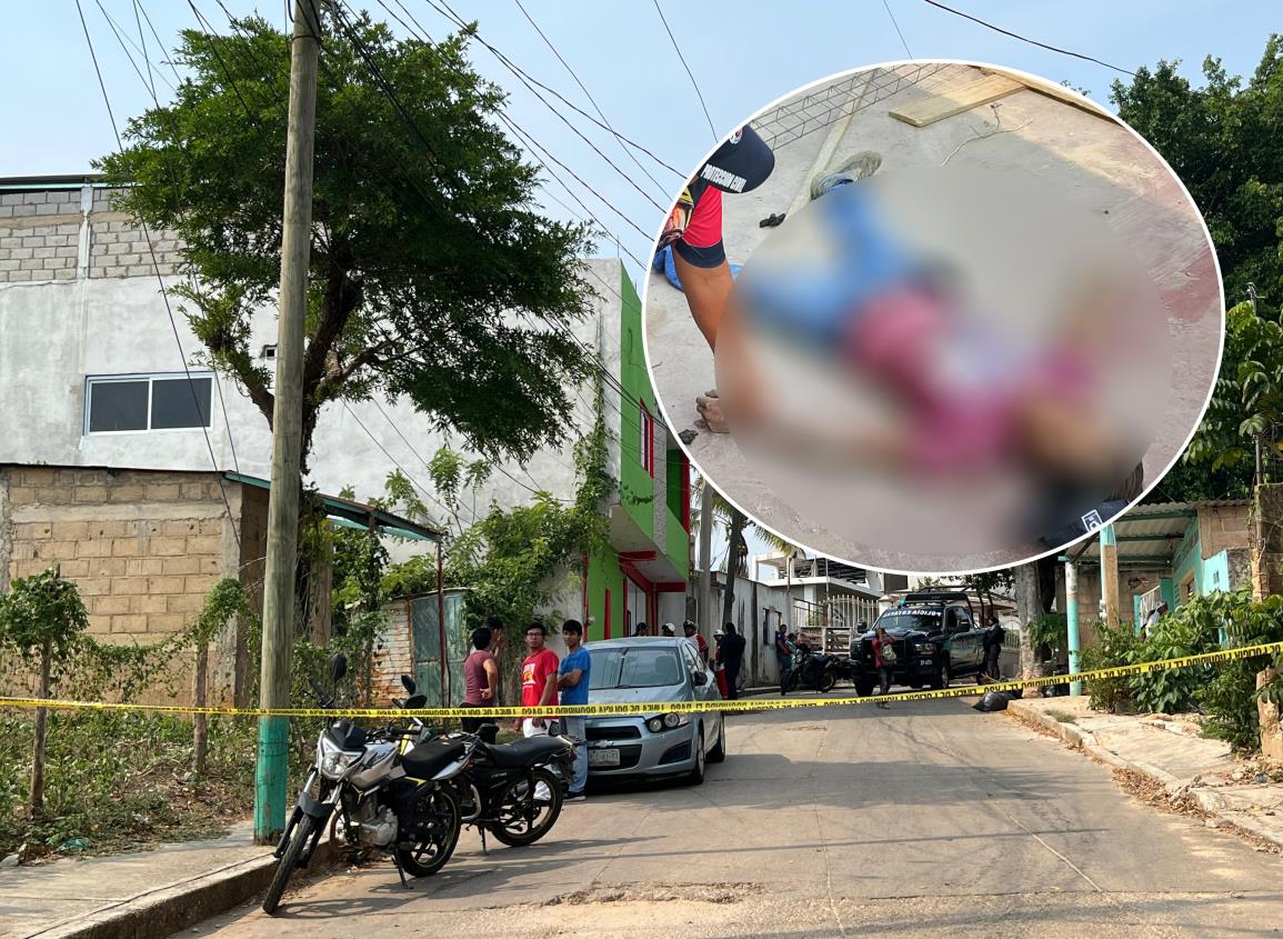 En Acayucan, joven albañil pierde la vida tras sufrir descarga eléctrica