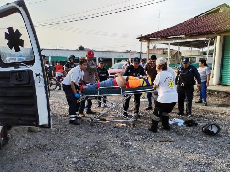 Muere motociclista tras brutal accidente en libramiento de Martínez de la Torre