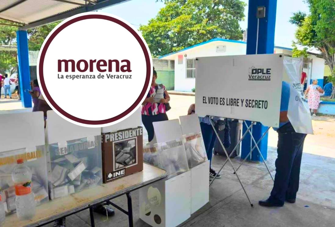 Morena logra el 100 por ciento de representantes de casillas de Veracruz 