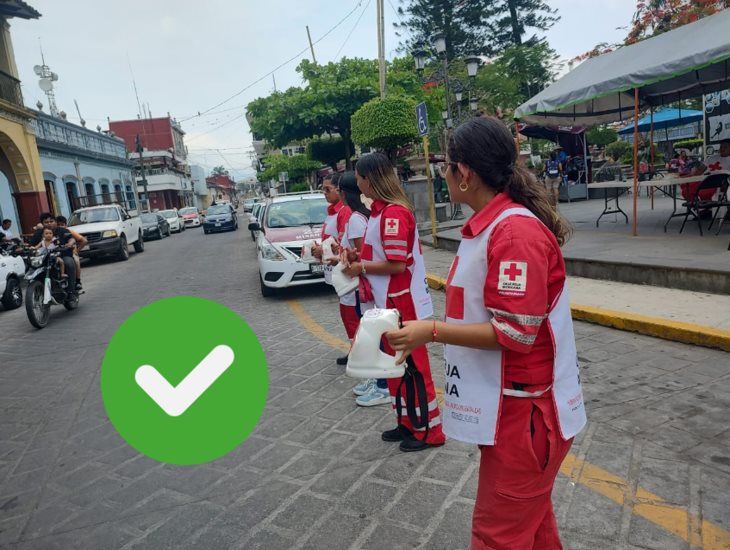 Finaliza Colecta Nacional 2025 de la Cruz Roja en Misantla