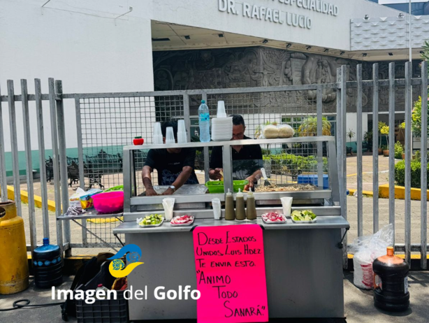 El montañista de Misantla, Luis Ángel Hernández, envía alimentos para familiares de pacientes del CAE en Xalapa (+Video)