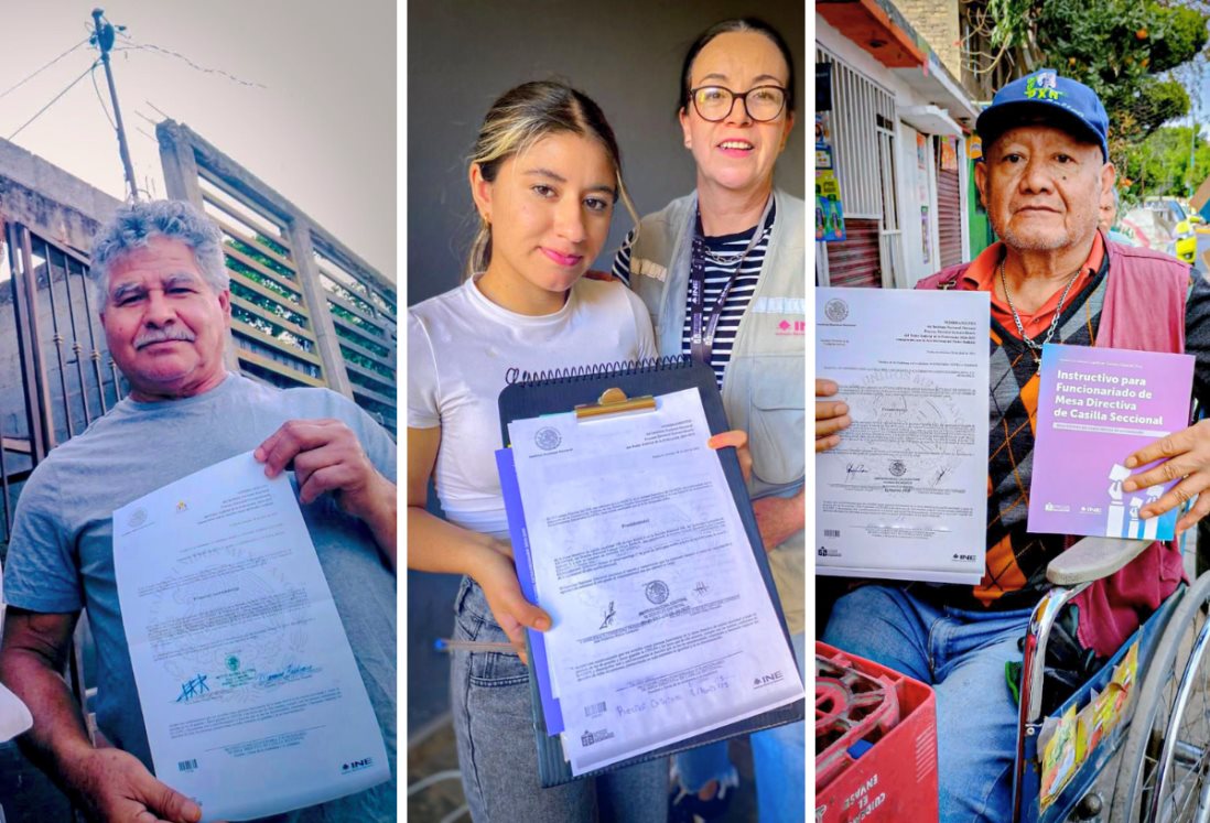 Avanza en 99% la entrega de nombramientos a funcionarios de casilla en Veracruz: INE