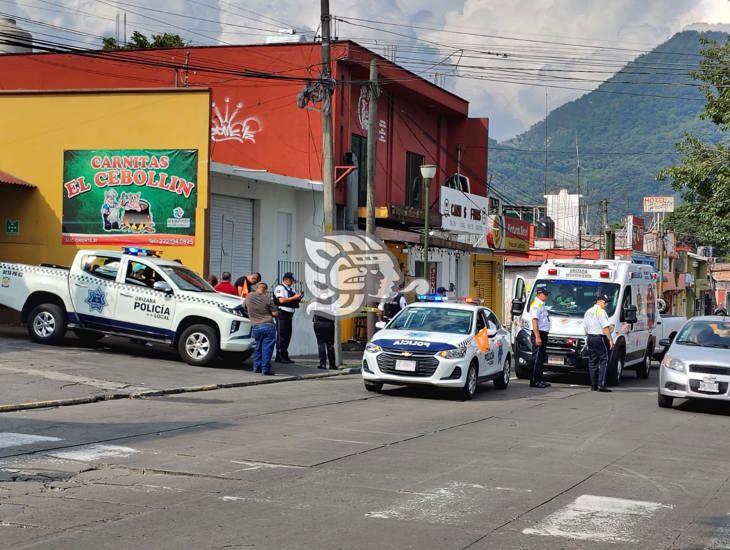Muere adulto mayor a un costado de la Avenida Cri Cri, de Orizaba (+Video)