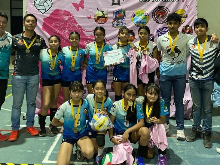 Orcas y Leonas destacan en el Torneo Reinas del Voleibol
