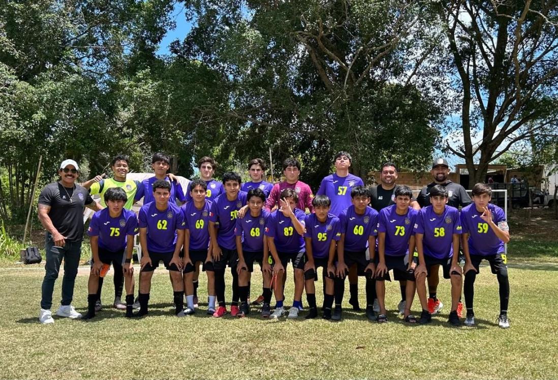 Empata Racing de Veracruz con Casino Español en Sub-15