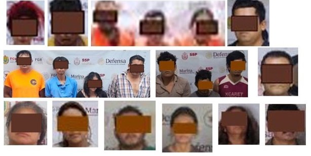 21 detenciones y 13 cateos en una semana durante operativos en Veracruz