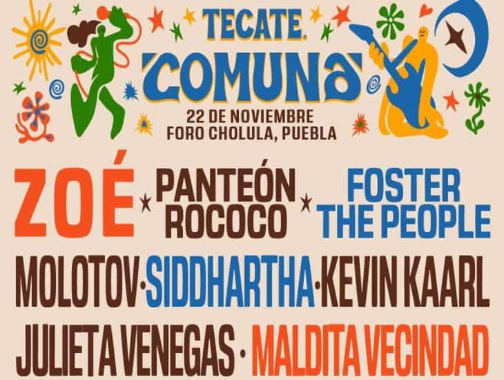 Festival Tecate Comuna revela su cartel 2025