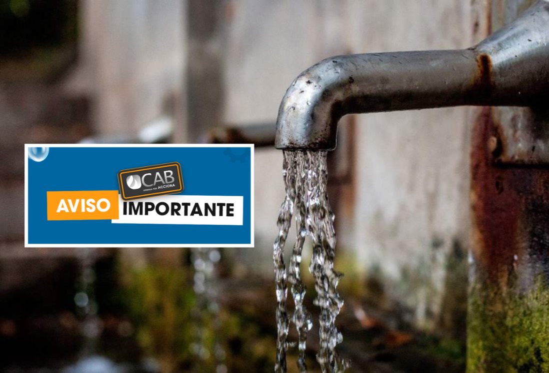 Estas 3 colonias de Boca del Río sufrirán falta de agua potable HOY 26 de mayo
