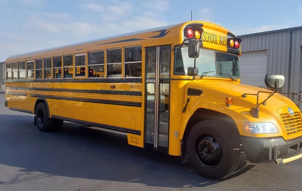 Este camión urbano de Veracruz fue un autobús de estudiantes de EU | VIDEO