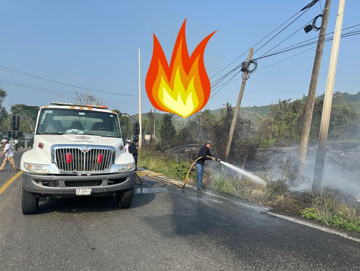 Aumentan incendios en Poza Rica; van más de 20 durante mayo: PC